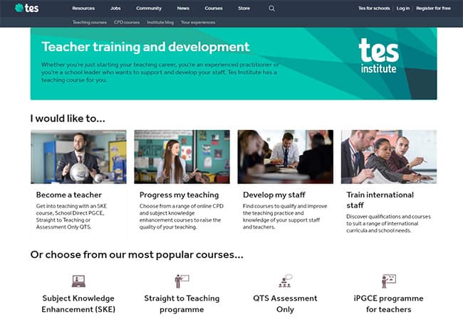 Test Institute Website Client of CKH Digital Marketing London
